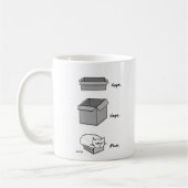 Mug De chat ajustements fâchés totalement dans cette (Gauche)