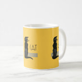 Mug de chat Art déco (Devant droit)