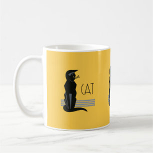 Mug de chat Art déco