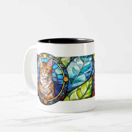 Mug de chat créatif (Devant gauche)