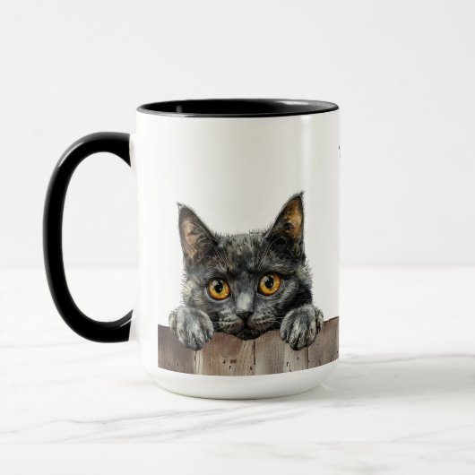 Mug de chat Cymric (Gauche)