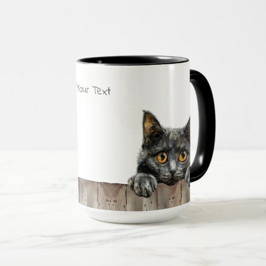 Mug de chat Cymric (Devant droit)