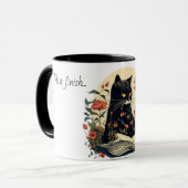 Mug de chat de lecture (Devant gauche)