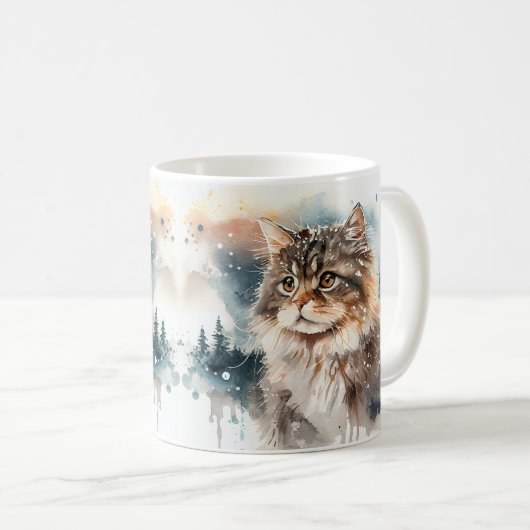 Mug de chat de Sibérie (Devant droit)