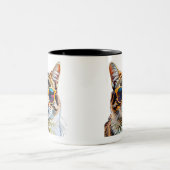 Mug de chat élégant (Centre)