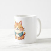 Mug de chat endormi (Devant droit)