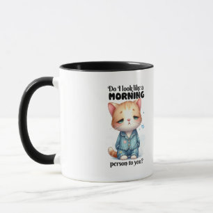 Mug de chat endormi