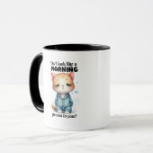 Mug de chat endormi (Devant gauche)