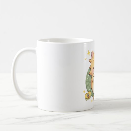 Mug de chat endormi (Gauche)