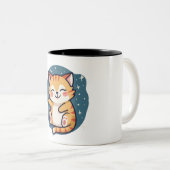 Mug de chat endormi (Devant droit)