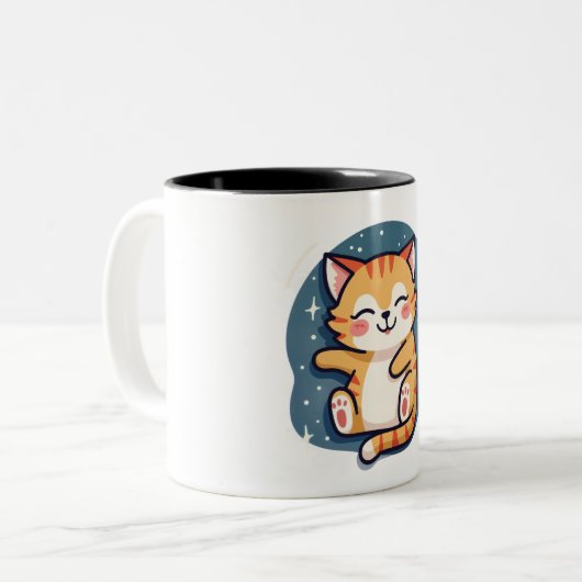 Mug de chat endormi (Devant gauche)