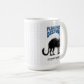 Mug de chat grumpy - S'Il Vous Plaît Ne Disturbez (Devant droit)