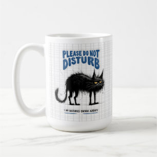 Mug de chat grumpy - S'Il Vous Plaît Ne Disturbez 