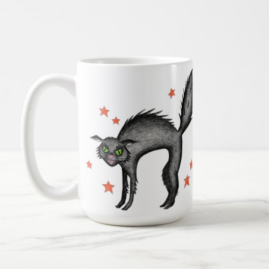 Mug de chat noir (Gauche)