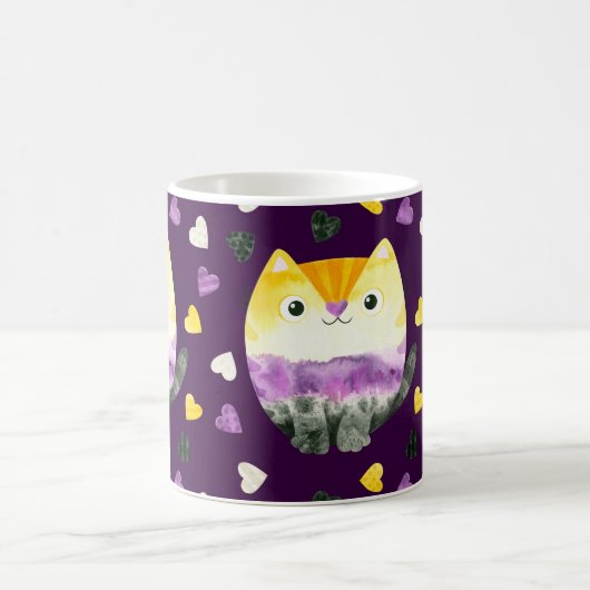 Mug de chat non binaire (Centre)