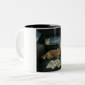 Mug de chat parfaitement riche (Devant gauche)