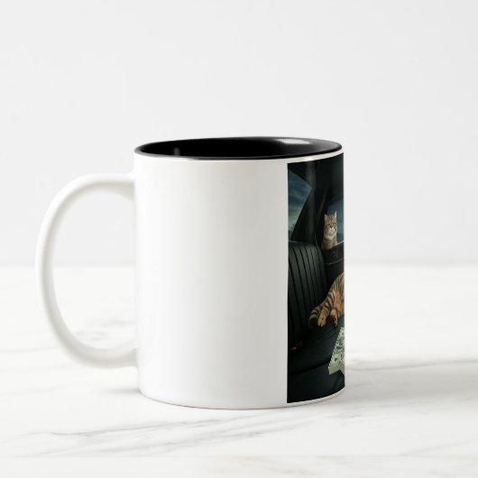 Mug de chat parfaitement riche (Gauche)