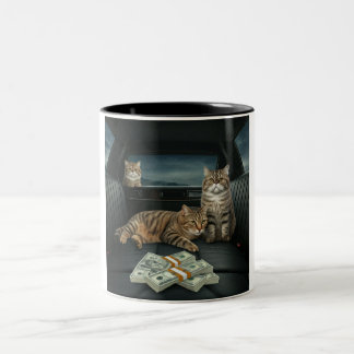 Mug de chat parfaitement riche