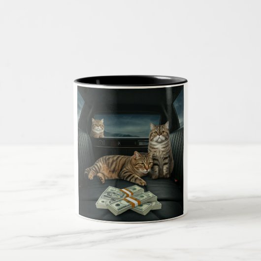 Mug de chat parfaitement riche (Centre)