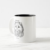 Mug de chat persan - Grace dans chaque Whisker (Devant gauche)