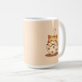Mug de chat personnalisable (Devant droit)
