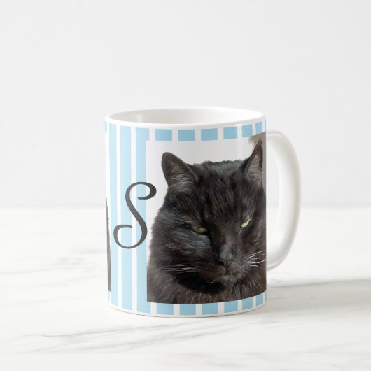 Mug de chat personnalisé (Devant droit)