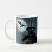 Mug de chat sorcière d'Halloween (Gauche)