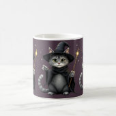Mug de chat sorcière lunatique (Centre)