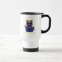 Mug de chat Zodiac - Aligné avec les étoiles