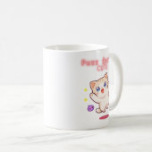 Mug de chats à sauter parfaitement mignon (Devant droit)