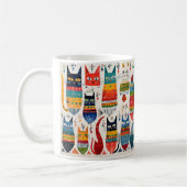 Mug de chats colorés (Gauche)