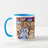 Mug de chats cool par Louis Wain (Gauche)