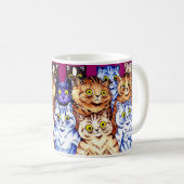 Mug de chats cool par Louis Wain (Devant droit)