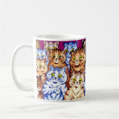 Mug de chats cool par Louis Wain (Gauche)