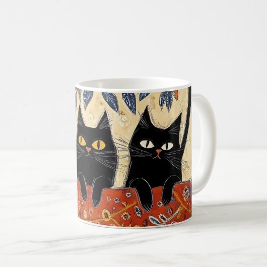 Mug de chats géants (Devant droit)