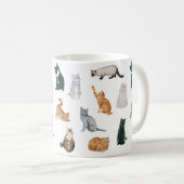 Mug de chats joueurs (Devant droit)