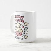 Mug de chef de Cupcake Kawaii Mignon (Devant gauche)