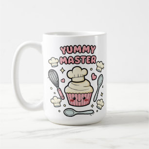Mug de chef de Cupcake Kawaii Mignon