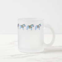 Mug de Cheval Blue Dala
