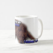 Mug de chien à café du matin (Devant droit)