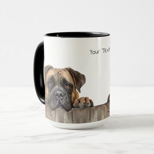 Mug de chien anglais Mastiff (Devant gauche)