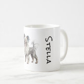 Mug de chien arrêté chinois (Devant droit)