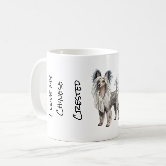 Mug de chien arrêté chinois (Devant gauche)