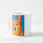 Mug de chien de bétail australien - "rouge" (Devant gauche)