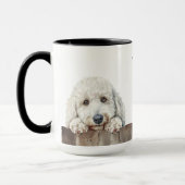 Mug de chien de caniche standard (Gauche)