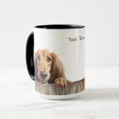 Mug de chien de chien afghan (Devant gauche)
