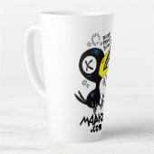 Mug de chien de corneille à boire (Angle gauche)