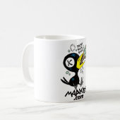 Mug de chien de corneille à boire (Devant gauche)