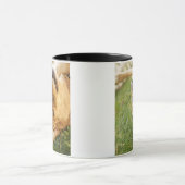 Mug De chien de roulement dos dessus (Centre)