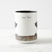 Mug de chien de Terrier de renard lisse (Centre)
